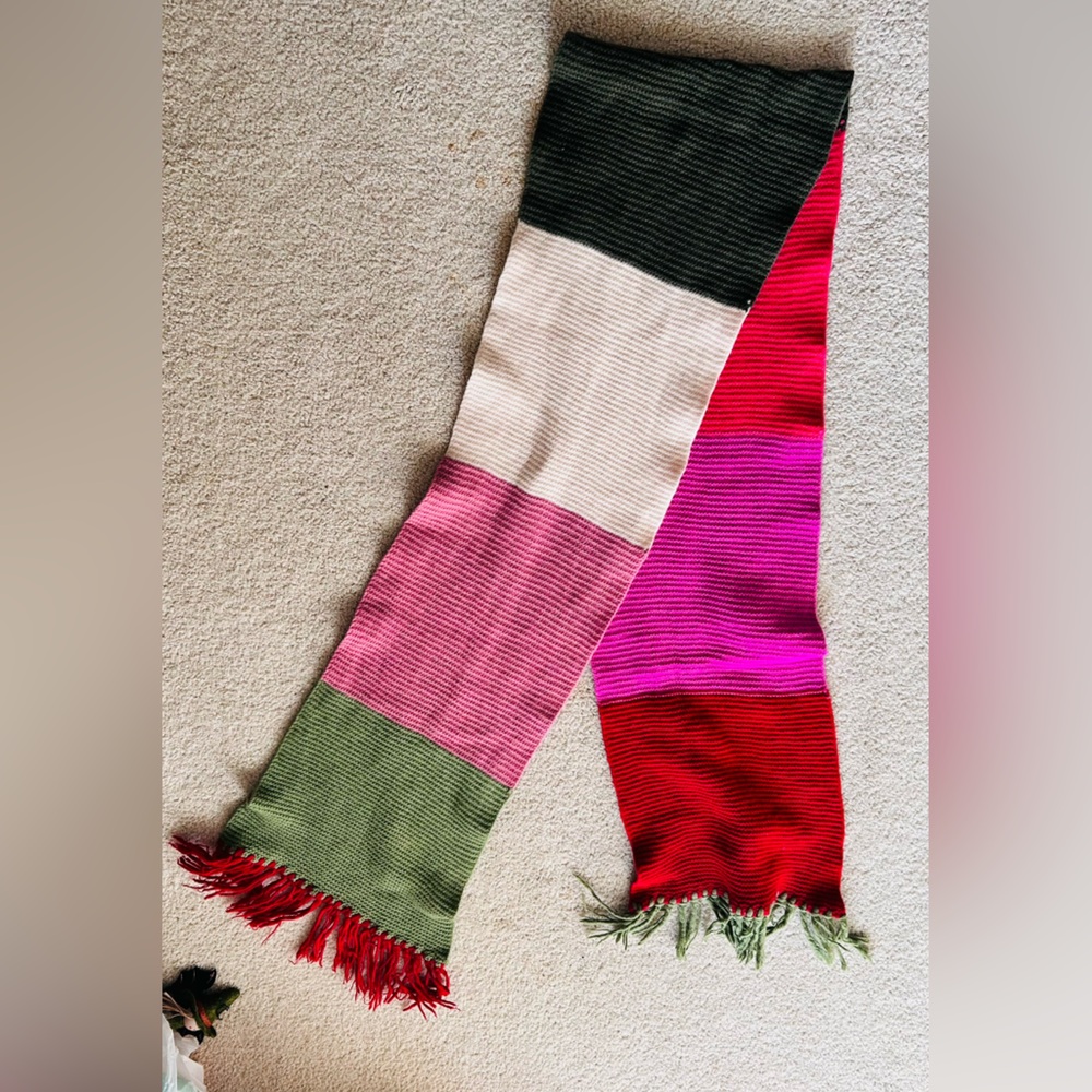 United Colors Of Benetton Multicolor Striped Scarf